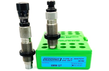 Image of Redding Reloading Type S-Match Full Die Set, 6mm GT, 36199