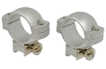 Image of Redfield Mounts 1in Aluminum Rifle Scope Rings - Med. Silver 47313