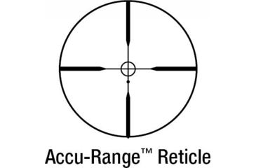 Image of Redfield Revolution 2-7x33mm Rifle Scope, Matt Black, Accu-Range Reticle 67085
