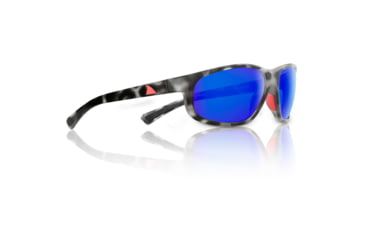 Image of Redfin Polarized Jekyll Sunglasses, Black Tortoise Frame, Atlantic Blue Polarized Lens, One Size, 1607