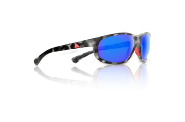 Image of Redfin Polarized Jekyll Sunglasses, Black Tortoise Frame, Coastal Blue Polarized Lens, One Size, 1608