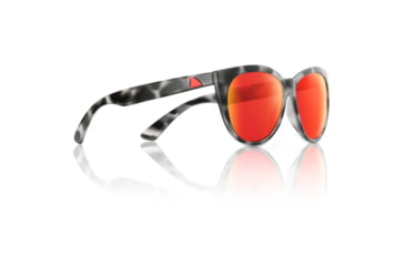 Image of Redfin Polarized Key Largo Sunglasses, Black Tortoise Frame, Hull Red Polarized Lens, One Size, 2104