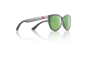 Image of Redfin Polarized Key Largo Sunglasses, Matte Gray Frame, Seagrass Polarized Lens, One Size, 2102