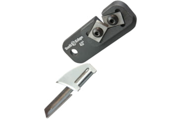 Image of Redi-Edge Dog Tag Sharpener P38 40, Black aluminum handle, REDTSCO38-40