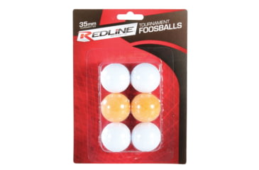 Image of Redline Foosball, 6 Pack, Orange/White, P0273