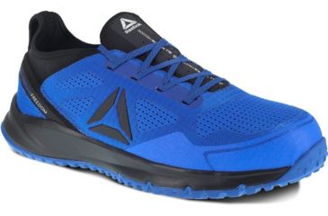 Image of Reebok All Terrain Trail Running Oxford, Steel Toe Work Shoe - Mens, Blue, 10.5M RB4091-Blue-10.5-Mens-M