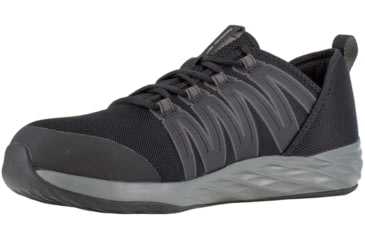 Image of Reebok Astroride Work Athletic Oxford - Womens, Black/Dark Grey, 10.5, Wide, 690774461741