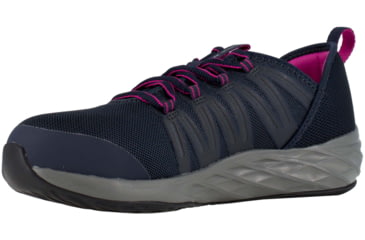 Image of Reebok Astroride Work Athletic Oxford - Womens, Dark Navy/Purple, 7.5, Medium, 690774463783