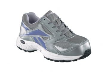 Image of REEBOK Ateron Womens Oxford, W, Grey/Plum, 8.5 RB448-GRYPLM-8.5-WOMEN-W