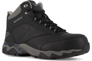Image of Reebok Beamer Athletic Hiking Boot, Waterproof 10 M, Men, Black RB1068-BLACK-10-MEN-M