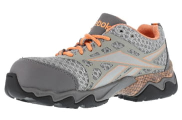 Image of Reebok Beamer Athletic Oxford 6 W, Women, Grey/Peach RB060-GREY/PEACH-6-WOMEN-W