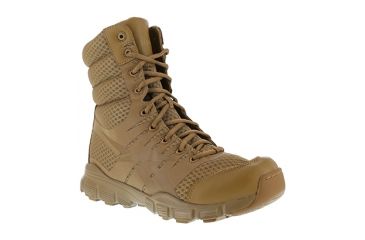 Image of REEBOK Dauntless 8 Inch Tactical Boot, Leather, Coyote Brown, 15, M RB8721-COYOTEBRN-15-M-M