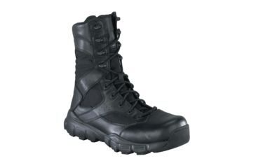 Image of Reebok Dauntless 8in. Black Boot, 10.5 RB8825-BLK-10.5-MEN-M