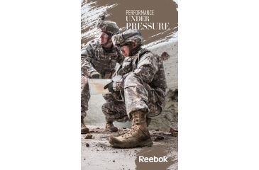 Image of Reebok Dauntless 8in. Black Boot, 15 RB8826-BLK-15-MEN-M