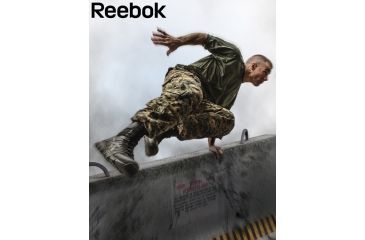Image of Reebok Dauntless 8in. Black Boot, 15 RB8826-BLK-15-MEN-M