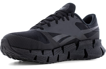 Image of Reebok FloatZig Composite Toe Work Shoes - Mens, Black, 4 US, Wide, RBK-RB3030-W-04.0