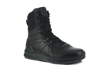 Image of Reebok Guide 8 inch Soft Toe Tactical Boot w/Side Zip - Mens, Black, 15M RB8444-Black-15-Male-M