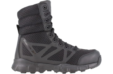 Image of Reebok Mens Dauntless Ultra-Light Seamless 5in Athletic Hiker Boots w/ Side-Zip, Black, 6.5, RB8720-BLACK-6.5-MENS-W