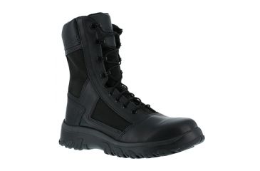 Image of Reebok Mens Krios 8in Waterproof Tactical Boots, Black, 10.5 CM8801-BLACK-10.5-MENS-M