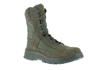 Image of Reebok Mens Krios 8in Waterproof Tactical Boots, Sage Green, 10.5 CM8802-SAGEGREEN-10.5-MENS-M