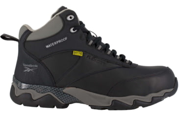 Image of Reebok Beamer Athletic Hiking Boot w/Met Guard, Waterproof 8.5 W, Men, Black RB1067-Black-8.5-Mens-W