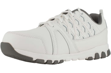 Image of Reebok Sublite Work Athletic Shoes - Mens, Wide, Steel Toe, White, 5, 690774392212