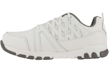 Image of Reebok Sublite Work Athletic Shoes - Mens, Wide, Steel Toe, White, 5, 690774392212