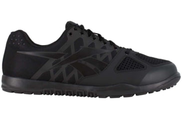 Image of Reebok Nano Tactical Trainer Shoe W/ Soft Toe - Black - RB7100-W-100