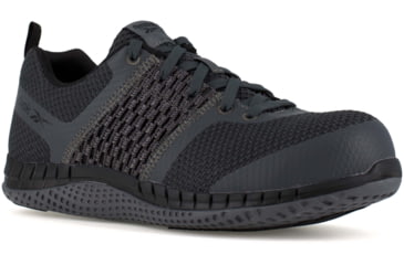Image of Reebok Print Work ULTK Athletic Oxford - Mens, Coal Grey/Black, 12, Wide, 690774457690