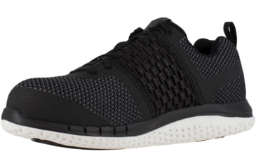 Image of Reebok Print Work ULTK Athletic Oxford - Womens, Black/White, 6, Wide, 690774457867