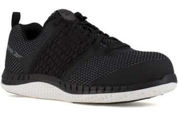 Image of Reebok Print Work ULTK Athletic Oxford - Womens, Black/White, 6, Wide, 690774457867