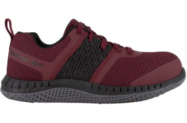 Image of Reebok Print Work ULTK Athletic Oxford - Womens, Burgundy/Black, 10.5, Wide, 690774468054