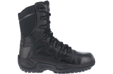 Image of Reebok Rapid Response 8in. Soft Toe Military Boot - Mens, Wide, Black, 15, 690774450578