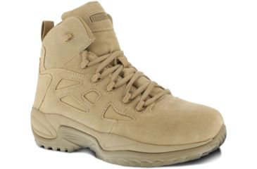 Image of Reebok Rapid Response 8in. WP Military Boot - Mens, Wide, Desert Tan, 15, 690774450585