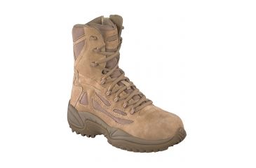 Image of Reebok Rapid Response RB 8in. Desert Tan Military Boot, 6 RB896-DRTTN-6-WOMEN-W