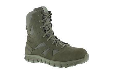 Image of Reebok Sublite Cushion 8 inch Soft Toe Military Tactical Boot - Mens, Sage Green, 9M RB8882-SageGreen-9-Male-M