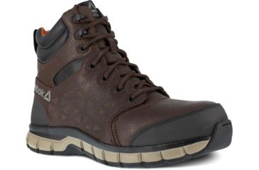Image of Reebok Sublite Cushion Work Athletic 6in Work Boot - Men's, Brown, 13, Medium RB4608-Brown-13-Men's-M