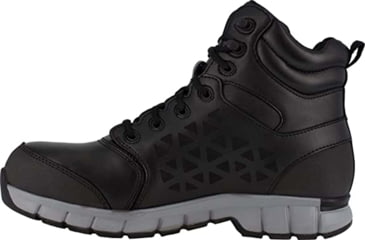 Image of Reebok Sublite Cushion Work Athletic 6in Work Boot - Mens, Wide, Black, 6.5, 690774475861