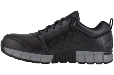 Image of Reebok Sublite Cushion Work Conductive Athletic Oxford - Womens, Black, 6, Wide, 690774451162