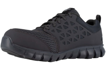 Image of Reebok Sublite Cushion Work Shoe Toe Athletic Oxford - Mens, Grey, 15, Medium, 690774454149