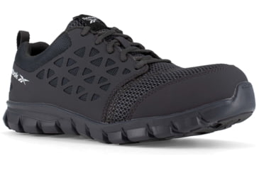 Image of Reebok Sublite Cushion Work Shoe Toe Athletic Oxford - Mens, Grey, 15, Medium, 690774454149