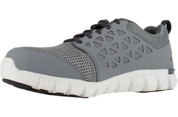 Image of Reebok Sublite Cushion Work Shoe Toe Athletic Oxford - Mens, Light Grey, 15, Medium, 690774386662