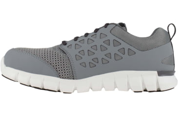 Image of Reebok Sublite Cushion Work Shoe Toe Athletic Oxford - Mens, Light Grey, 15, Medium, 690774386662