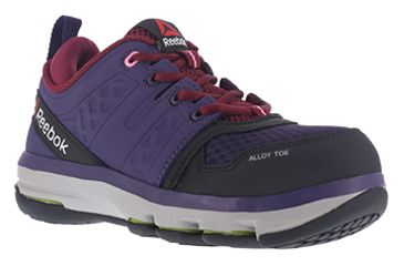Image of Reebok Womens DMX Flex Work Athletic Oxford Shoes, Violet, 6 RB360-VIOLET-6-WOMENS-W