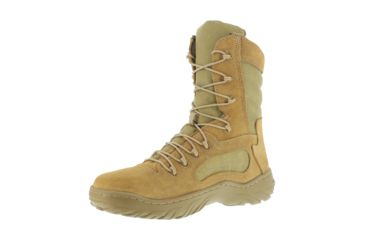 Image of Reebok Mens Fusion Max 8in Tactical Boots, Desert Tan, 10, CM8994-DESERTTAN-10-MENS-M