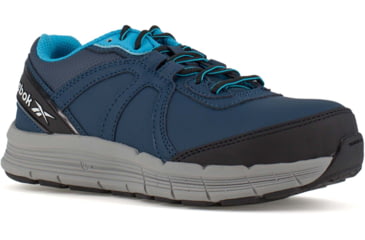 Image of Reebok Womens Guide Work Performance Cross Trainer Shoes, Navy/Light Blue, 6, RB354-NAVY/LIGHTBLUE-6-W-W