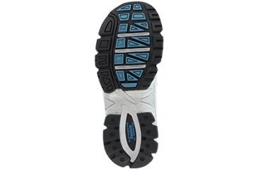 Image of Reebok Womens Ketia Steel Toe Performance Cross Trainer Shoes, Gray/Blue, 6 RB446-GREY/BLUE-6-WOMENS-W