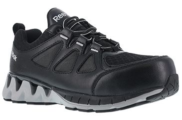 Image of Reebok Zigkick Work Athletic Oxford 7.5 W, Women, Black/Grey RB301-Black/Grey-75-Women-W