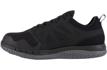 Image of Reebok ZPRINT Athletic Oxford, Steel Toe Work Shoe - Womens, Black, 6.5M, RB251-Black-6.5-Womens-M