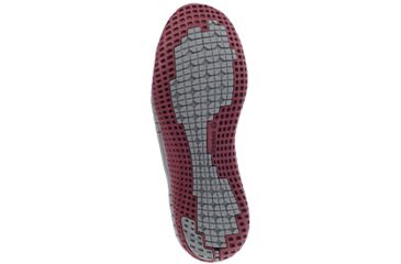 Image of Reebok ZPRINT Athletic Oxford, Steel Toe Work Shoe - Womens, Gray/Burgundy, 10.5M RB253-GreyandBurgundy-10.5-Womens-M